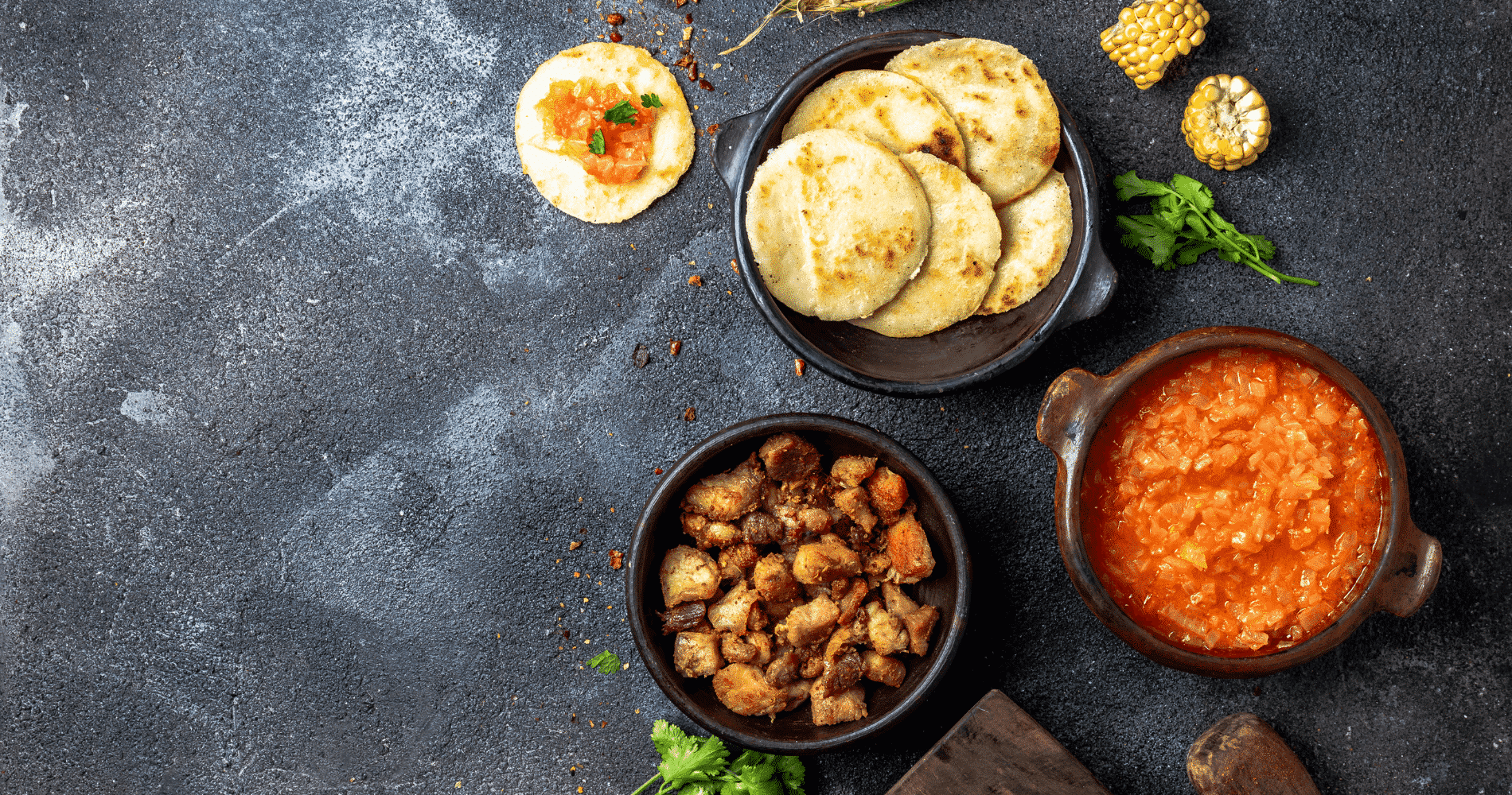 Foto de comida tipica de Colombia