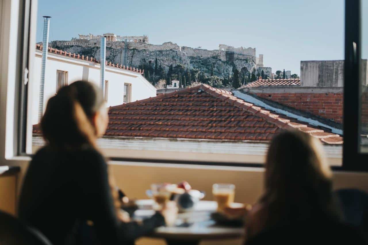 Donde alojarse en Atenas