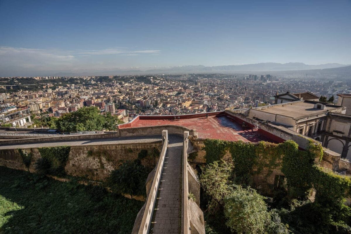 Panorámica de Nápoles desde el Castel Sant’Elmo