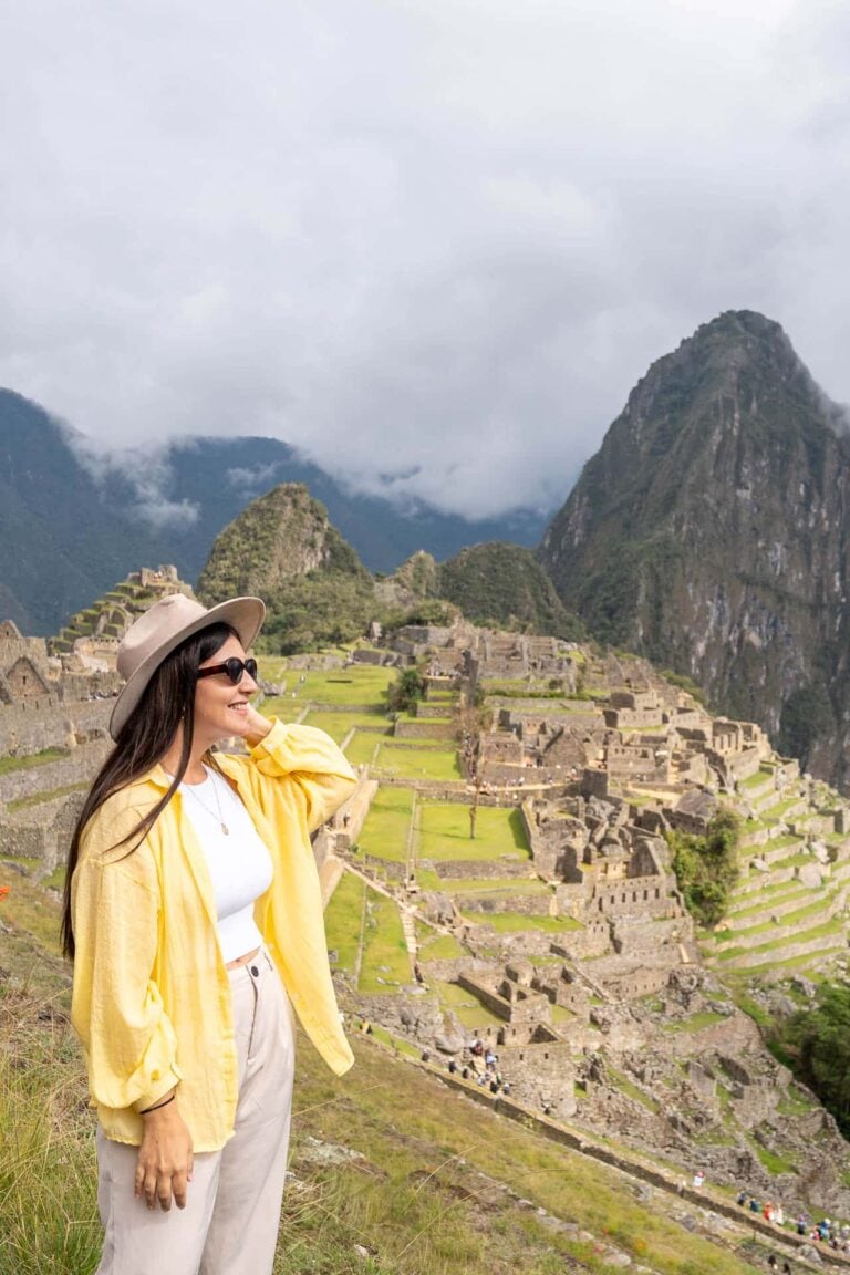 Ursula Braschi en Machu Picchu